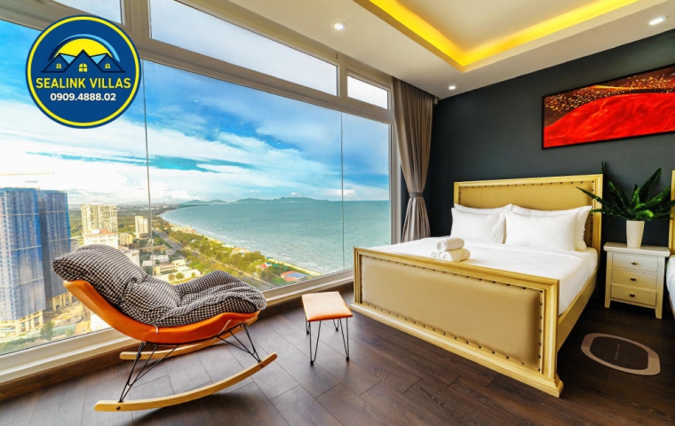 Căn hộ Oasky Vũng Tàu 4 PHÒNG NGỦ PENTHOUSE 31A