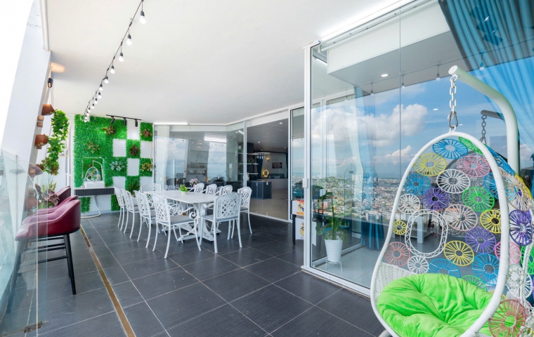 Oasky Vũng Tàu – Căn hộ 4 phòng ngủ mã 32H rộng rãi, tiện nghi gần biển