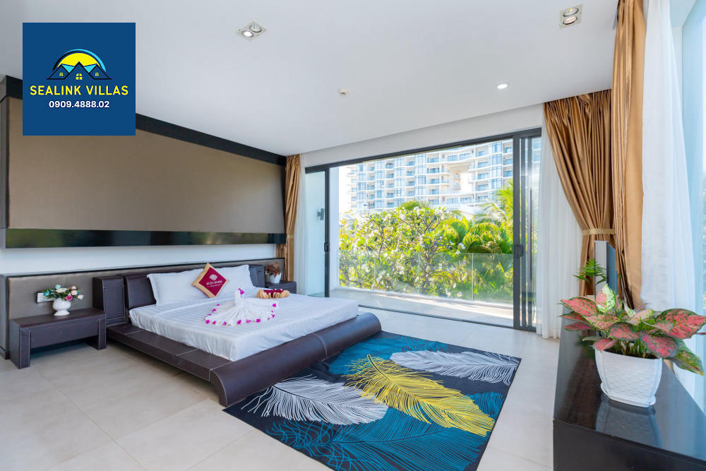 4 phòng ngủ và 5 giường thoải mái cho 15 khách